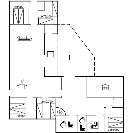 Casa de Férias Isto - 250m From The Sea By Interhome Slagelse